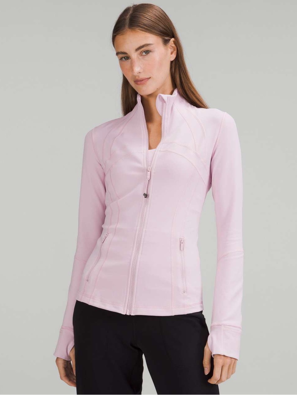 Lululemon Define Jacket *Luon in Light Pink - 2